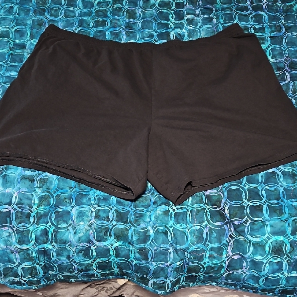 Hanes Classic Black Cotton Shorts Size 4XL